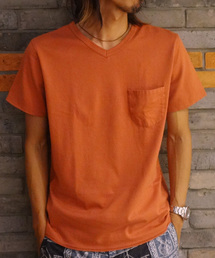 CIAOPANIC | 【Ciaopanic】製品染VポケT(Tシャツ/カットソー)