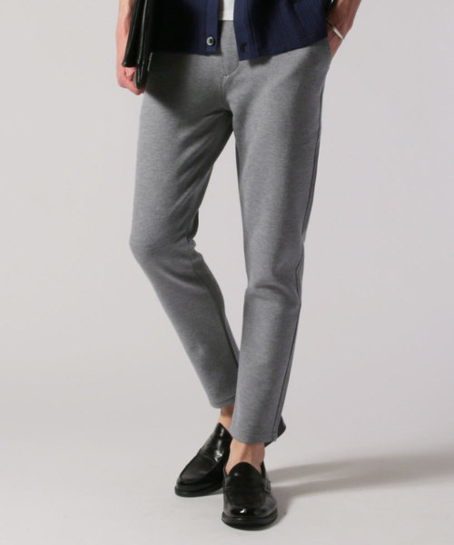 THE CASUAL(カジュアル)の「カルゼテーパードアンクルパンツ(その他パンツ・メンズ・ブラック/杢グレー・S/M/L)」の1枚目の写真