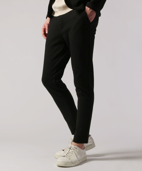 THE CASUAL(カジュアル)の「カルゼテーパードアンクルパンツ(その他パンツ・メンズ・ブラック/杢グレー・S/M/L)」の2枚目の写真
