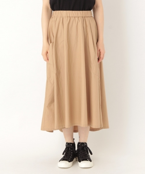 niko and...(ニコアンド)の「コットンビックポケットフレアスカート(スカート・レディース・ブラック/ベージュ/ネイビー/グリーン・4/3)」の9枚目の写真
