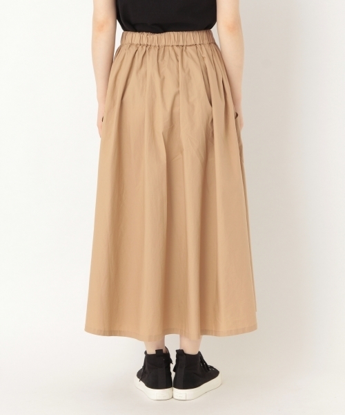 niko and...(ニコアンド)の「コットンビックポケットフレアスカート(スカート・レディース・ブラック/ベージュ/ネイビー/グリーン・4/3)」の11枚目の写真