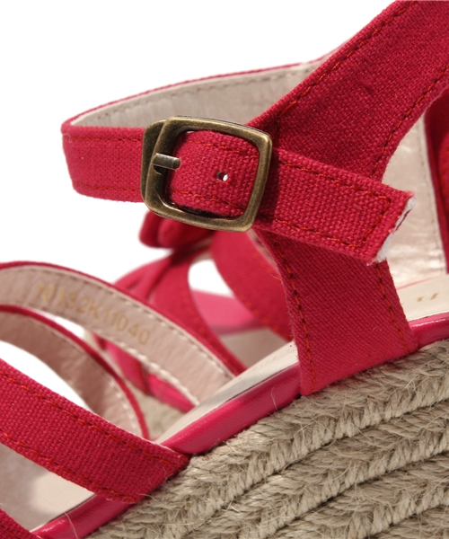 earth music&ecology（アースミュージックアンドエコロジー）の「リボンジュートサンダル（サンダル・レディース・イエロー/ブルー/レッド/ブラック・SMALL/MEDIUM/LARGE）」の10枚目の写真