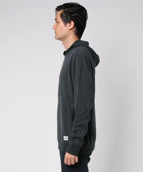 Hurley (ハーレー)の「M HRLY ATLAS CHILLIN PO FLC/ハーレー 長袖 プルオーバー パーカー(パーカー・メンズ・チャコールグレー/ブルー/クリーム・SMALL/MEDIUM/LARGE)」の4枚目の写真