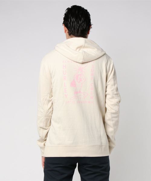 Hurley (ハーレー)の「M HRLY ATLAS CHILLIN PO FLC/ハーレー 長袖 プルオーバー パーカー(パーカー・メンズ・チャコールグレー/ブルー/クリーム・SMALL/MEDIUM/LARGE)」の7枚目の写真