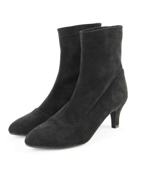 ORiental TRaffic（オリエンタルトラフィック）の「秋冬新作★ストレッチブーツ★8419（ブーツ・レディース・ブラック/ベージュ/カーキ・LL/S/M/L/3L/SS）」の4枚目の写真