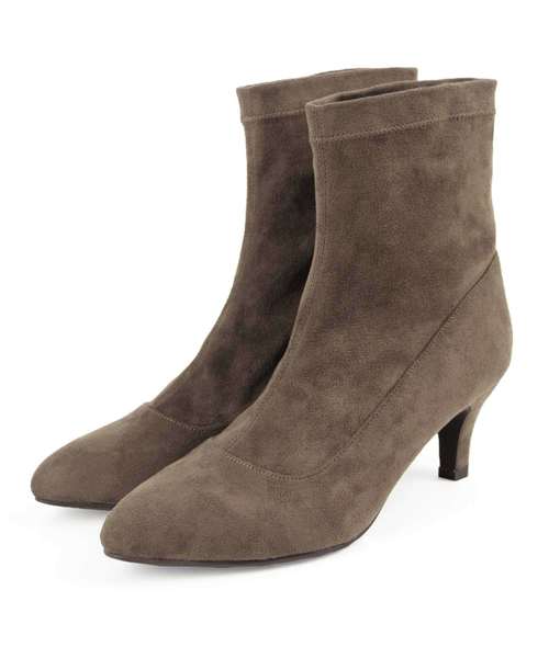 ORiental TRaffic（オリエンタルトラフィック）の「秋冬新作★ストレッチブーツ★8419（ブーツ・レディース・ブラック/ベージュ/カーキ・LL/S/M/L/3L/SS）」の5枚目の写真