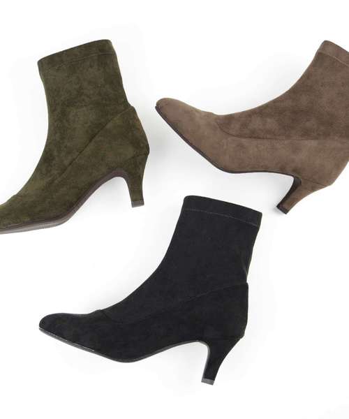 ORiental TRaffic（オリエンタルトラフィック）の「秋冬新作★ストレッチブーツ★8419（ブーツ・レディース・ブラック/ベージュ/カーキ・LL/S/M/L/3L/SS）」の12枚目の写真