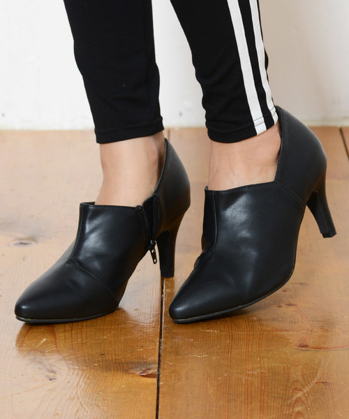 shopnikoniko（ショップニコニコ）の「ブーティー（ブーツ・レディース・ブラック/ブラック系その他・LL/S/M/L）」の2枚目の写真