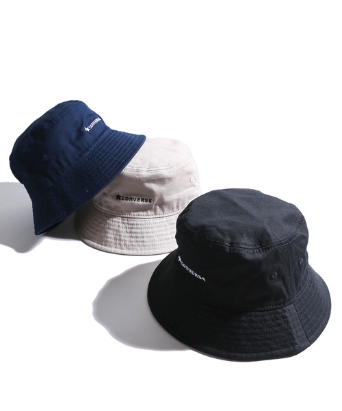 CONVERSE（コンバース）の「∴WEGO/CONVERSE別注バケットハット（ハット・メンズ・ブラック/ベージュ/ネイビー/ライトパープル/ホワイト/ピンク・FREE）」の9枚目の写真