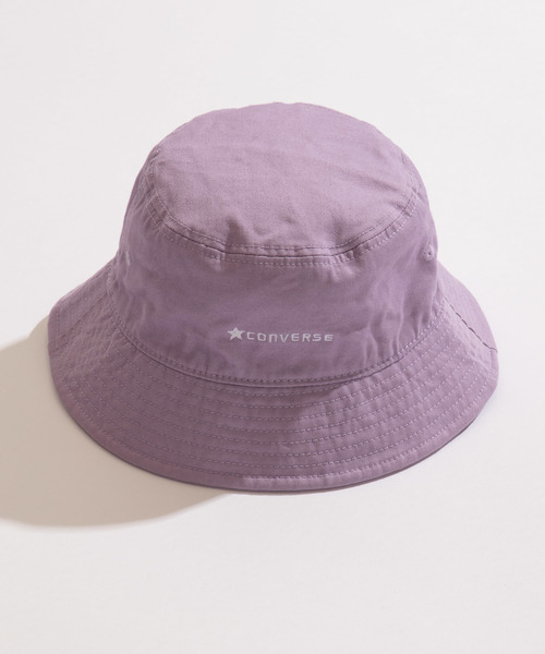 CONVERSE（コンバース）の「∴WEGO/CONVERSE別注バケットハット（ハット・メンズ・ブラック/ベージュ/ネイビー/ライトパープル/ホワイト/ピンク・FREE）」の17枚目の写真