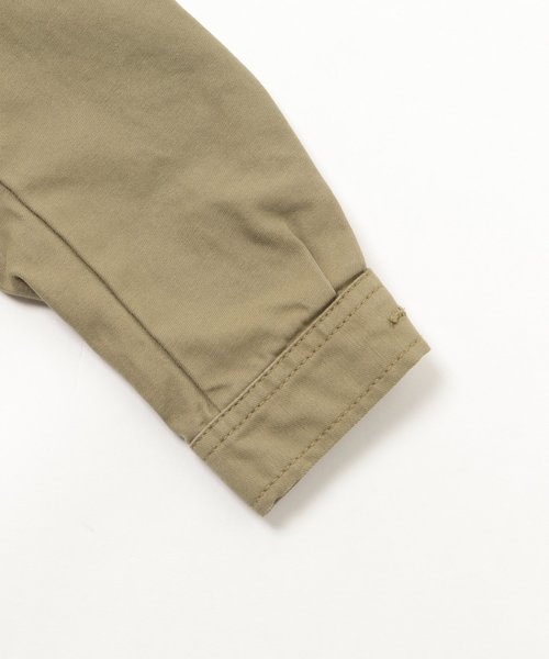 BAYFLOW（ベイフロー）の「[KIDS]シシュウミリタリーシャツ（シャツ/ブラウス・キッズ・カーキ・MEDIUM/X-LARGE/LARGE/XX-LARGE/SMALL）」の20枚目の写真
