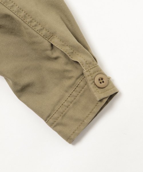 BAYFLOW（ベイフロー）の「[KIDS]シシュウミリタリーシャツ（シャツ/ブラウス・キッズ・カーキ・MEDIUM/X-LARGE/LARGE/XX-LARGE/SMALL）」の21枚目の写真
