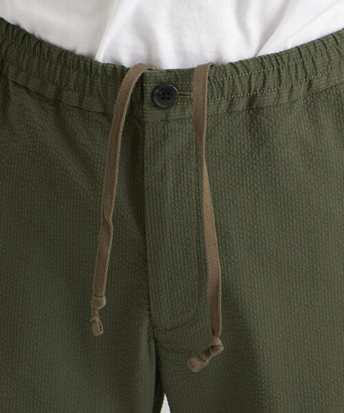 green label relaxing(グリーンレーベルリラクシング)の「SC ストレッチ サッカー イージー 9分丈 パンツ(その他パンツ・メンズ・オリーブ/ベージュ/グレー/ブラック/ネイビー・S/M/XL/XXL/L/XS)」の9枚目の写真