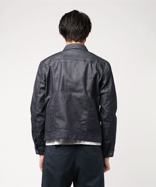 COMME CA MEN（コムサメン）の「コーティングストレッチ デニム