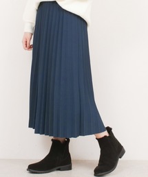 大人ロングプリーツスカート