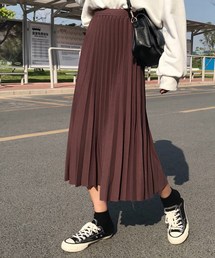 DAY CLOSET | レディース ロングプリーツスカート(スカート)