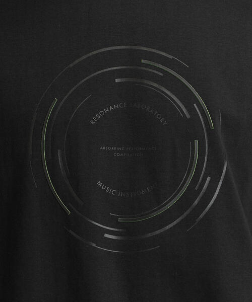 green label relaxing（グリーンレーベルリラクシング）の「[アンドライド] SC AND-RIDE サークルプリント クルーネック 半袖 Tシャツ（Tシャツ/カットソー・メンズ・ブラック/ホワイト・MEDIUM/LARGE/SMALL）」の11枚目の写真