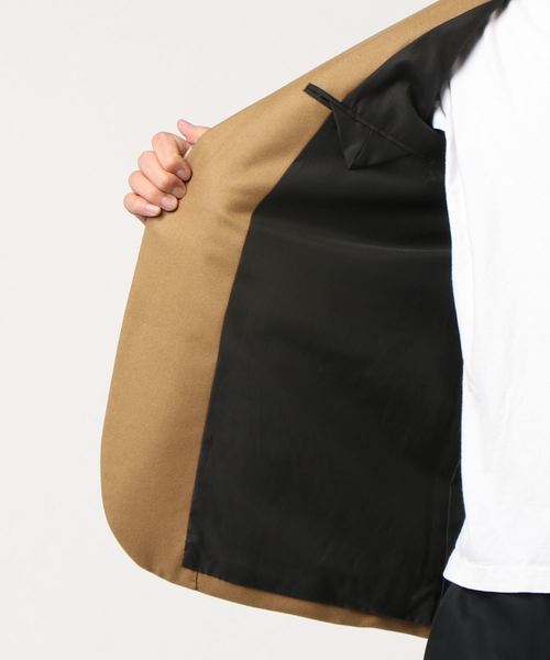 marka セットアップ　ノーカラーシャツジャケット　マーカ　マーカウェア marka (マーカ) SHIRT JACKET / シャツジャケット
