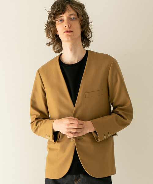 markaware（マーカウェア）の「【MARKAWARE】ノーカラーウール