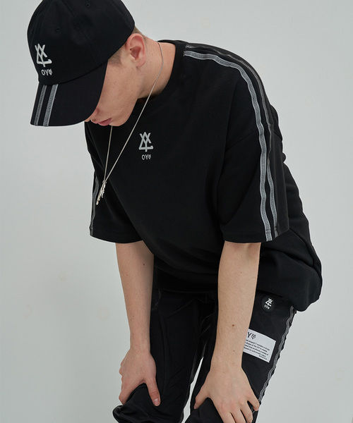 OY（オーワイ）の「リフレクライン半袖Tシャツ/カットソー（Tシャツ/カットソー・メンズ・ホワイト/ブラック/ライトイエロー・FREE）」の15枚目の写真