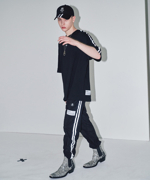 OY（オーワイ）の「リフレクライン半袖Tシャツ/カットソー（Tシャツ/カットソー・メンズ・ホワイト/ブラック/ライトイエロー・FREE）」の17枚目の写真