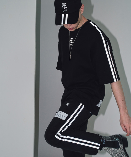 OY（オーワイ）の「リフレクライン半袖Tシャツ/カットソー（Tシャツ/カットソー・メンズ・ホワイト/ブラック/ライトイエロー・FREE）」の18枚目の写真