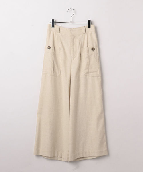 Khaju(カージュ)の「Khaju:カーゴパンツ(その他パンツ・レディース・ブラウン/グリーン/ナチュラル・ONE SIZE)」の1枚目の写真