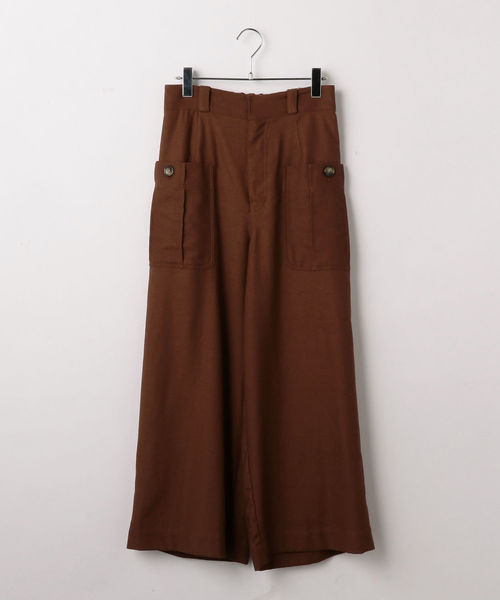 Khaju(カージュ)の「Khaju:カーゴパンツ(その他パンツ・レディース・ブラウン/グリーン/ナチュラル・ONE SIZE)」の2枚目の写真