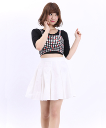 WEGO | WEGO/コットン切替フレアスカート(スカート)