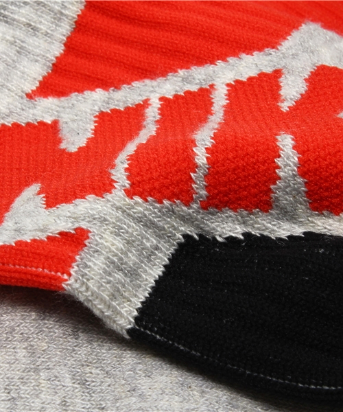 NIKE（ナイキ）の「ナイキ 3足セット ドライフィット ソックス NIKE 3PPK DRI-FIT FLY RISE CREW（ソックス/靴下・メンズ・ホワイト/グレー・27cm）」の5枚目の写真