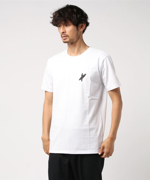 おしゃれスタ(オシャレスタ)の「メタリックプリントクルーネックTシャツ(KU)(Tシャツ/カットソー・メンズ・ホワイト/ブラック・M/L)」の16枚目の写真