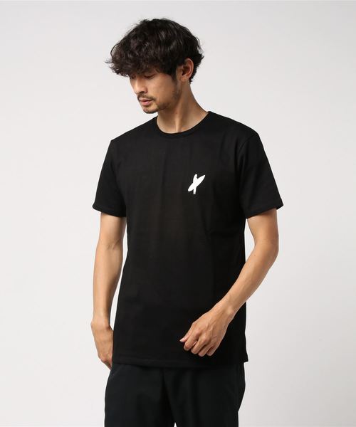 おしゃれスタ(オシャレスタ)の「メタリックプリントクルーネックTシャツ(KU)(Tシャツ/カットソー・メンズ・ホワイト/ブラック・M/L)」の15枚目の写真