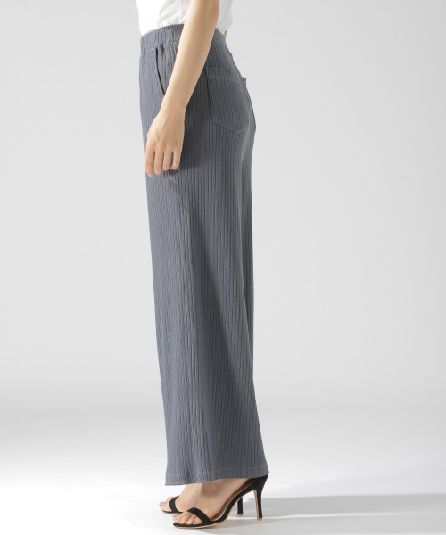 BAYFLOW（ベイフロー）の「カットソーリブパンツ（その他パンツ・レディース・アイボリー/ブラック/ブルー・SMALL/MEDIUM）」の15枚目の写真