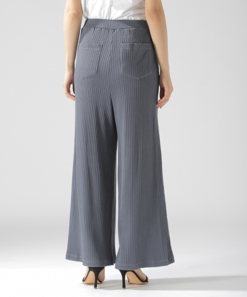 BAYFLOW（ベイフロー）の「カットソーリブパンツ（その他パンツ・レディース・アイボリー/ブラック/ブルー・SMALL/MEDIUM）」の17枚目の写真