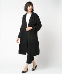 ファイユビッグシルエットトレンチコート