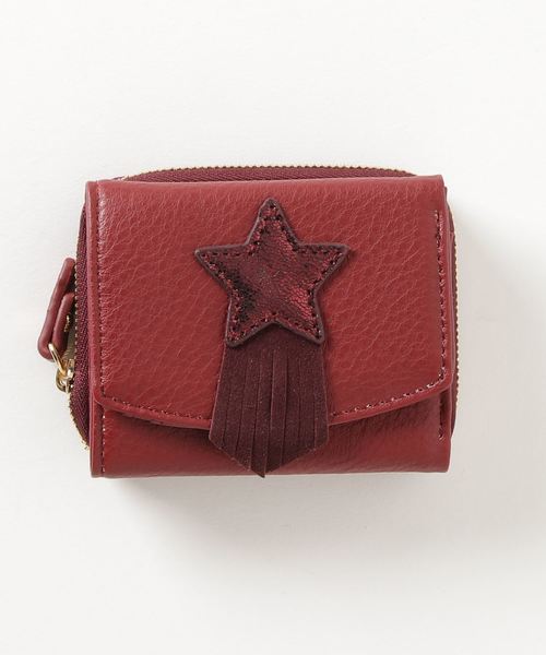 ACCOMMODE(アコモデ)の「メテオールミニウォレット(財布)」|ワインレッド