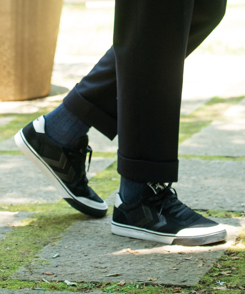 hummel(ヒュンメル)の「hummel/ヒュンメル STADIL 3.0 CLASSIC/スタディール 3.0 クラシック(スニーカー)」|ブラック×ホワイト