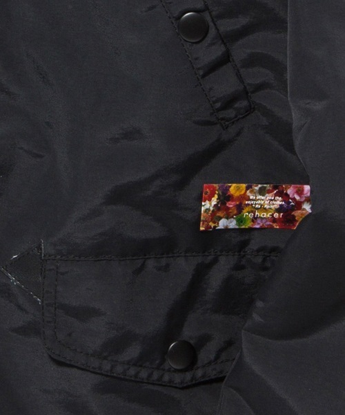 rehacer(レアセル)の「Fly N-3B Liner Jacket(ミリタリージャケット・メンズ・ブラック/ブルー/イエロー・LARGE/MEDIUM/SMALL)」の5枚目の写真