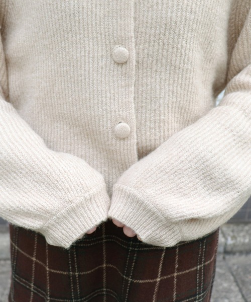 PairPair（ペアペア）の「襟付きニットプルオーバー（ニット/セーター・レディース・モカ/ライトベージュ・FREE）」の11枚目の写真