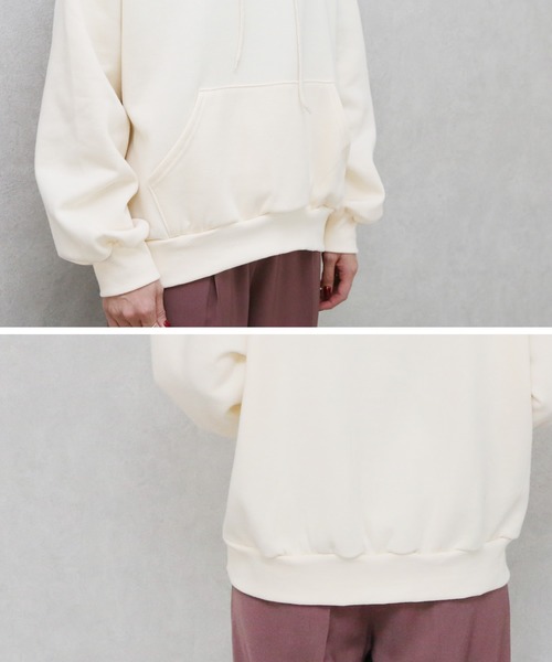 reca（レカ）の「裏起毛パーカー（パーカー・レディース・ホワイト系その他/ブラウン/ラベンダー/カーキ・FREE）」の13枚目の写真