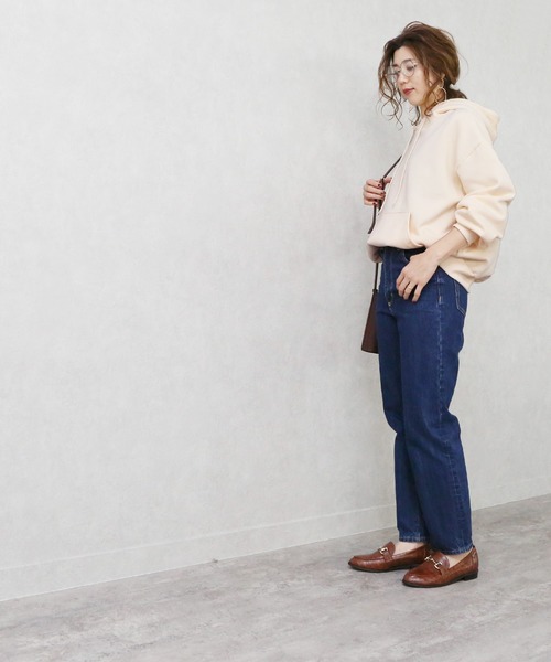 reca（レカ）の「裏起毛パーカー（パーカー・レディース・ホワイト系その他/ブラウン/ラベンダー/カーキ・FREE）」の20枚目の写真