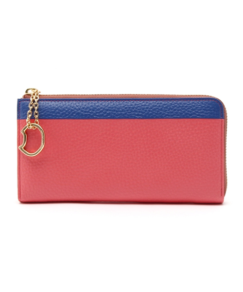 tsumori chisato CARRY（ツモリチサトキャリー）の「シュリンクコンビ　長財布（財布・レディース・ベージュ/イエロー/オレンジ/ピンク/ブラウン/レッド/グリーン/ゴールド/パープル・FREE）」の7枚目の写真