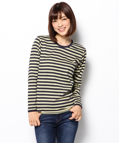 marimekko（マリメッコ）の「marimekko / ＜Women's＞pitkahihaロングスリーブ（Tシャツ/カットソー・レディース・グレー/オレンジ系その他/ブルー系その他/パープル・X-SMALL/MEDIUM/SMALL）」の3枚目の写真