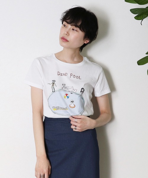 セール アンフォーチュネイト ポートレート Dead Pool Tシャツ Tシャツ カットソー Tite In The Store ティテ インザ ストア のファッション通販 Zozotown