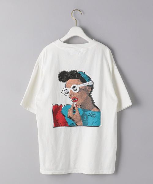 JACKSON MATISSE(ジャクソンマティス)の「<JACKSON MATISSE>JIMMY'S ショートスリーブTシャツ(Tシャツ/カットソー・レディース・ホワイト/ブラック・SMALL)」の5枚目の写真