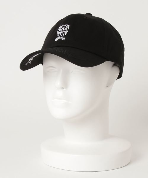 THRASHER（スラッシャー）の「GONZ TWILL 6PANEL CAP/DOGTOWN ドッグタウン 帽子 キャップ（キャップ・メンズ・ネイビー/ブラック×ホワイト/ブラック×ブルー/ブラック×イエロー・FREE）」の2枚目の写真