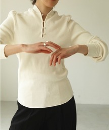 TODAYFUL | スタンドカラーリブトップス(Tシャツ/カットソー)