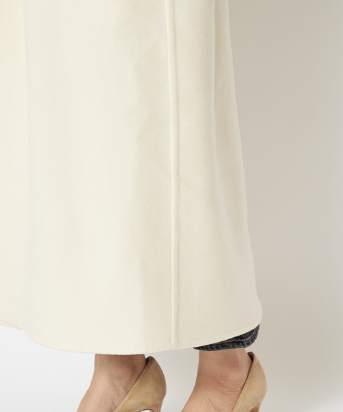 Whim Gazette（ウィムガゼット）の「ボリュームロングリバーコート