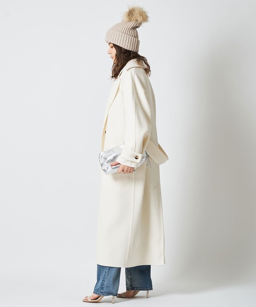 Whim Gazette(ウィム ガゼット) リバーコート　ロングコート Whim Gazette（ウィムガゼット）の「リバーロングコート（その他