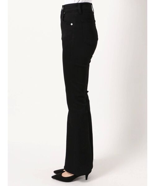 EVRIS(エヴリス)の「フレアデニムパンツ(デニムパンツ・レディース・ブラック/インディゴブルー・SMALL/MEDIUM)」の5枚目の写真